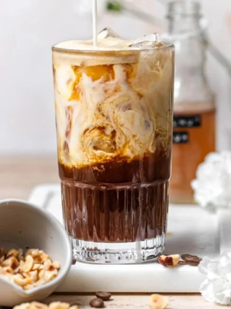 Ice Hazelnut Latte